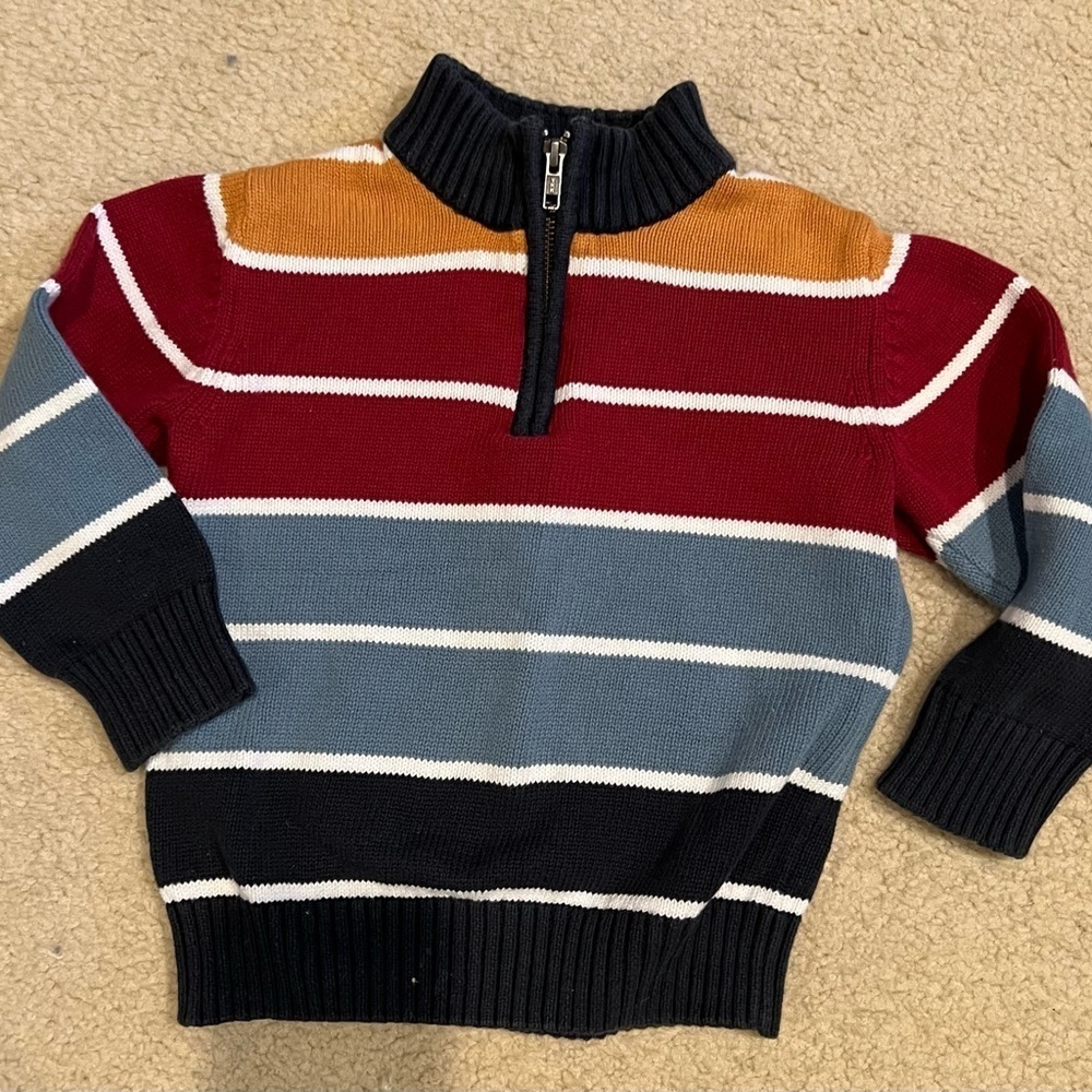 Gymboree Long Sleeve Boys Sweater Size XS 3-4